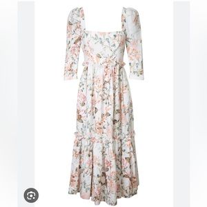 Cara Cara blue hill floral dress